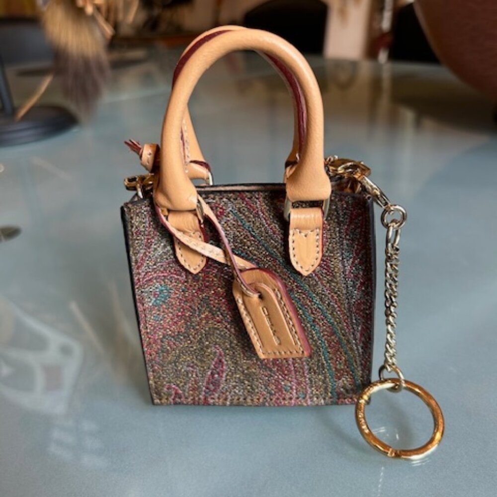 ETRO Micro Mini Chain Crossbody Accessory Bag